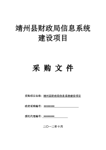 靖州县财政局采购文件(1018定稿)1