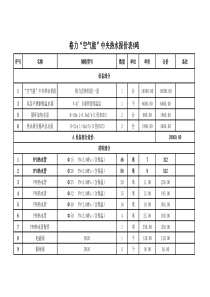 格力4吨空气能方案