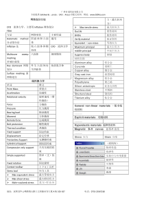 ANSYS-workbench中英文对照