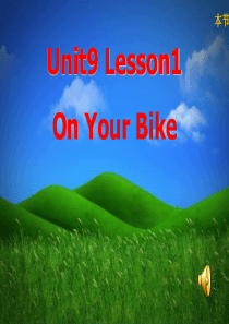 Unit9Lesson1-On-Your-Bike