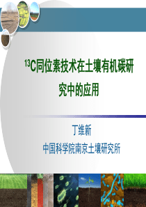 13C同位素技术在土壤有机碳研究中的应用-丁维新