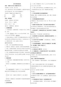 高中生物试验总结+人物总结-超全超实用