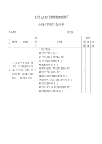 重庆市建筑施工企业诚信综合评价体系