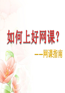 如何上好网课