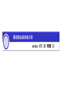 GTS-2D-21隧道渗流(中文)