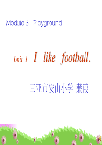 I-like-football课件