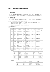 实验二--表的连接和嵌套查询实验(含代码)