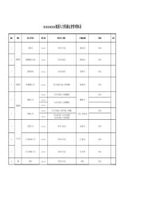 集团人力资源运营管理体系