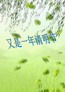 清明节作文指导(PPT)