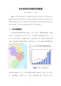 华东电网技术创新和发展展望