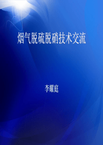 循环流化床锅炉烟气脱硫脱硝技术