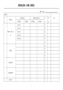 012供配电系统(末端)接收表