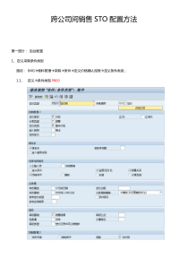 SAP-NB转储单(STO)配置方法