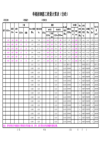 钻孔灌注桩钢筋量计算(含砼)