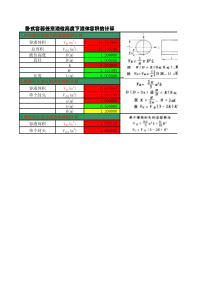 卧式容器液位体积计算Excel表