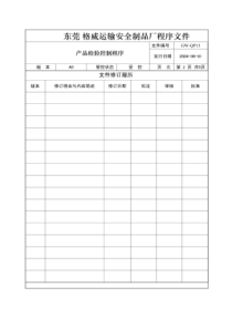 QP13产品检验控制程序