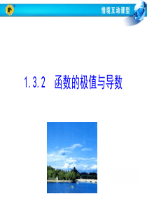 1.3.2-函数的极值与导数