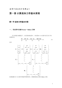 高等计算流体力学讲义(1)