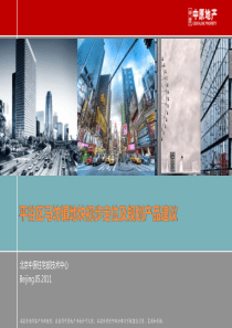 中原_北京平谷区马坊镇地块初步定位及规划产品建议_86p_低密度社区_前期策划f