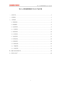 T6-人力资源管理软件105产品介绍