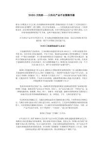 TOTO卫洗丽——人性化产品不宜模糊传播