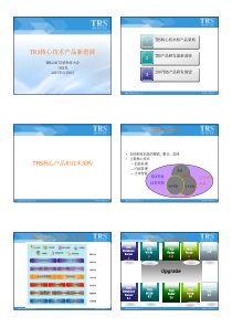 TRS核心技术产品新进展