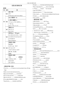 仁爱英语八年级下册期中复习资料