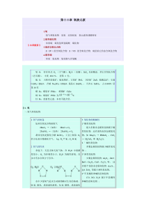 无机化学-第十三章-氧族元素分析