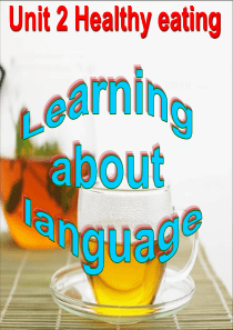 必修三人教版英语-第二单元-Learning-about-language