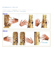 萨克斯指法表大全-手指分工图