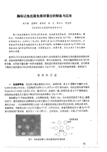 酶标记兔抗鼠免疫球蛋白的制备与应用