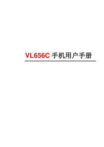 W100产品手机用户手册