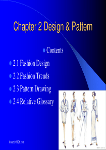 Chapter-2-Design-&-Pattern服装专业英语