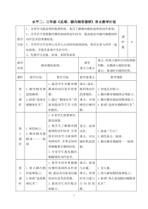 水平二：三年级《足球：脚内侧传接球》单元教学计划