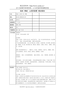 临安青城·山语间别墅策划报告