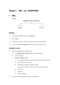 Chapter-2---Offer--and--ACCEPTANCE(邀约与承诺)