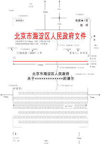 政府系统公文格式模版