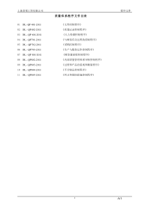 质量管理体系程序文件(全套)