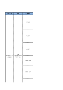 XXXX年12月版-腾讯视频广告产品硬广报价单刊例