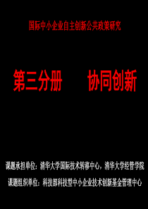 政府促进中小企业参与协同创新的政策与典型计划述评