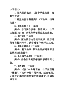 教师资格证面试试讲小学语文课文及题目(真题)