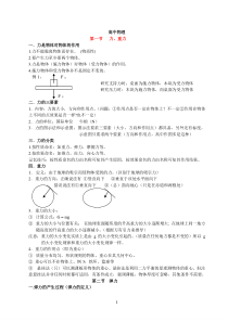 高中物理笔记(人教版){最新-最全}