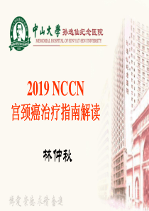 2019年-2019NCCN宫颈癌治疗指南-PPT精选文档