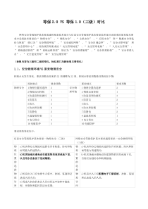 等级保护三级-等保2.0与等保1.0对比