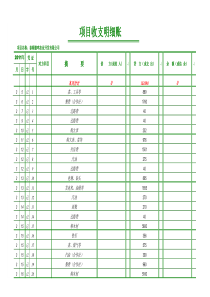 财务收支明细表-简单版