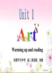 高中英语book6Unit1-warming-up-and-reading