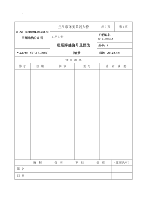 兰州桥现场探伤清册