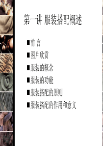 服装搭配概述