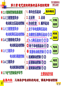 电气控制技术与PLC应用-2.电气控制线路的基本控制规律