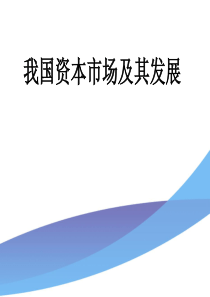 2019资本市场及其发展